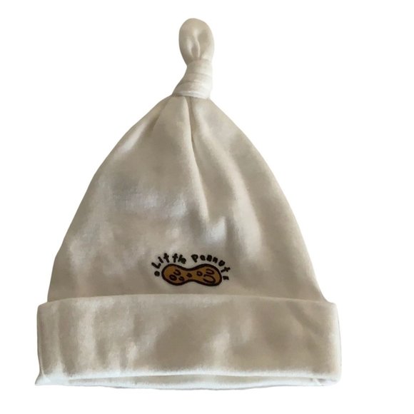 🆕 Little Peanut Cotton Cream Baby Hat Cap